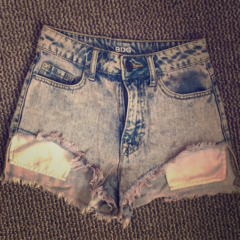 BDG High Rise Jean Shorts